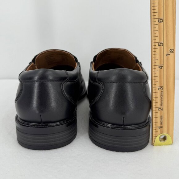 George Men's Dominic Black Faux Leather Comfort Slip-On Loafer Shoes Sz 8.5 NWOB - Picture 12 of 12